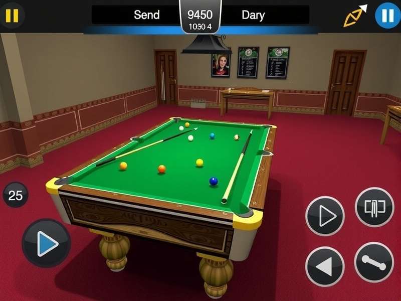 Billiards Champion 8 Ball Indian tournament