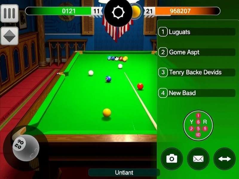 Billiards Champion 8 Ball advanced controls